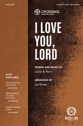I Love You, Lord SATB choral sheet music cover